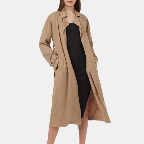 tentree Jackets & Blazers - Tentree Tan Apparel Tinsel Trench